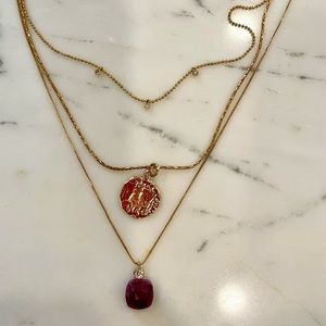 Anthropologie Layering Necklaces, set of 3